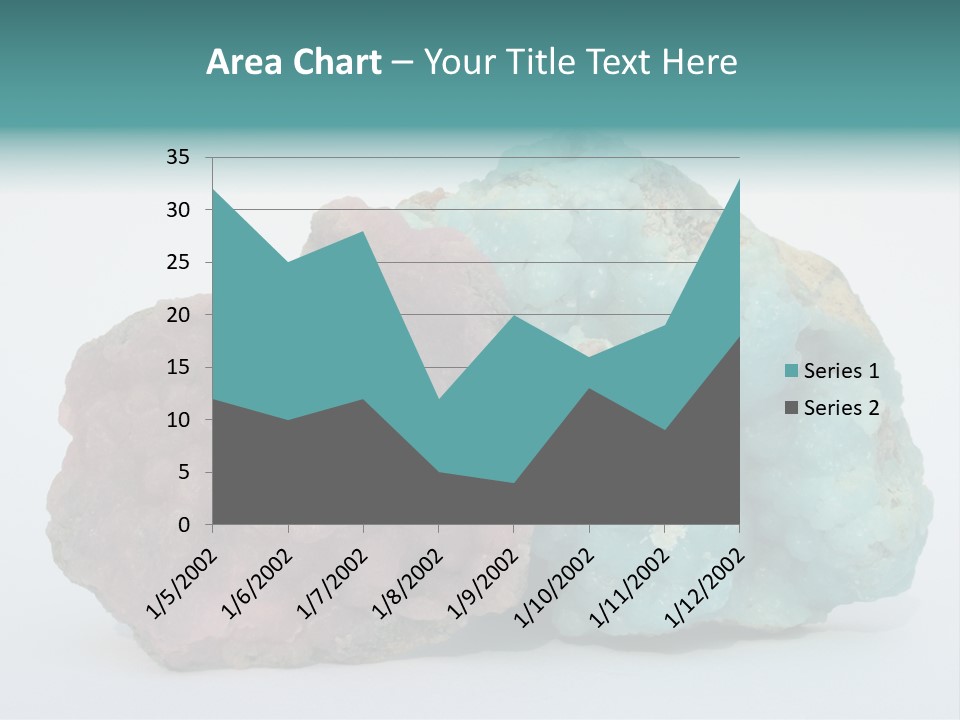 Blue Geology Mineral PowerPoint Template