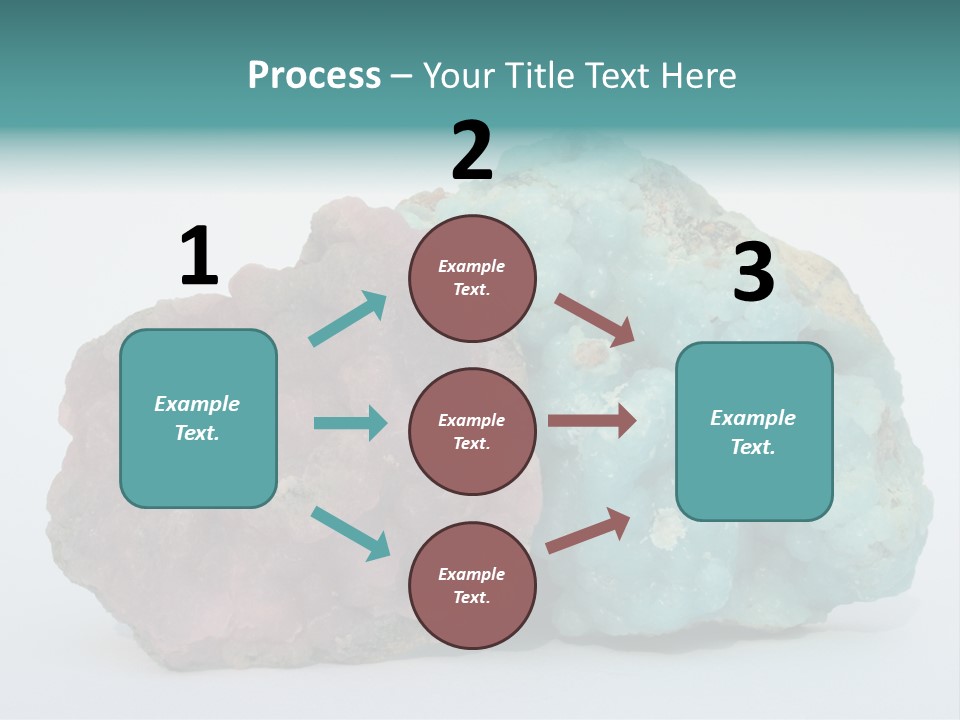Blue Geology Mineral PowerPoint Template