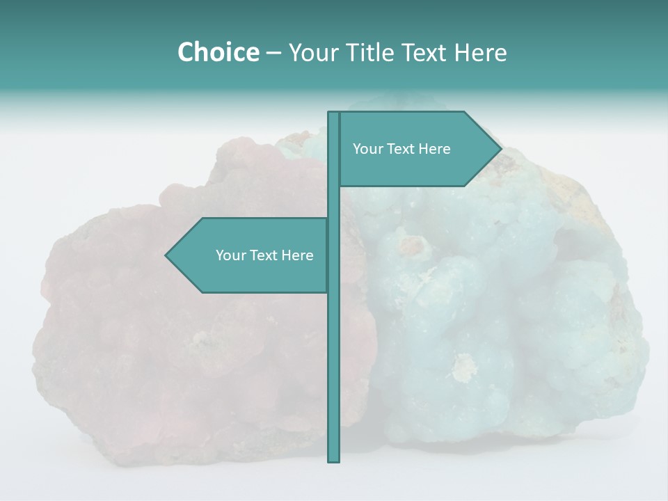 Blue Geology Mineral PowerPoint Template