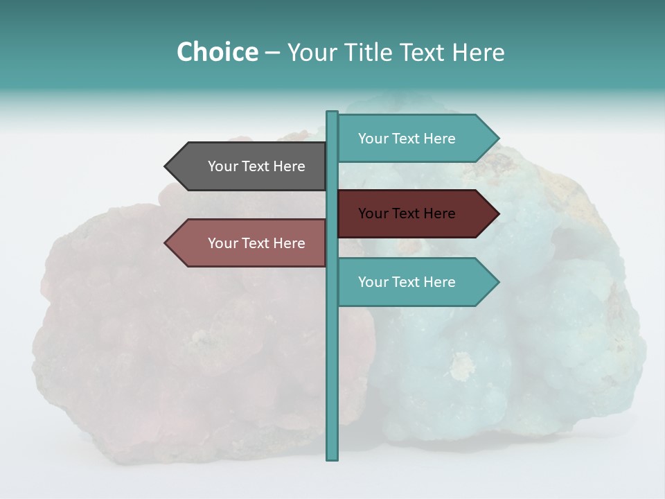 Blue Geology Mineral PowerPoint Template