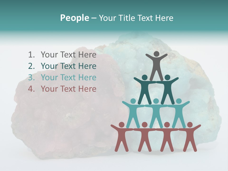 Blue Geology Mineral PowerPoint Template