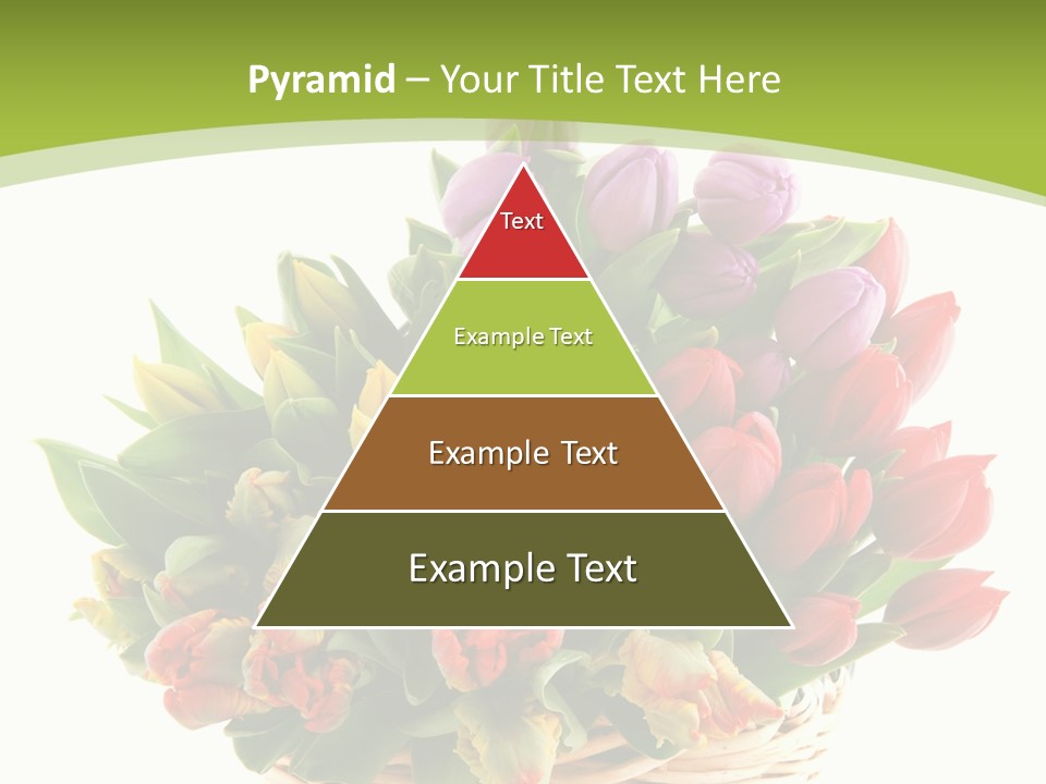 Bunches Yellow Bouquet PowerPoint Template