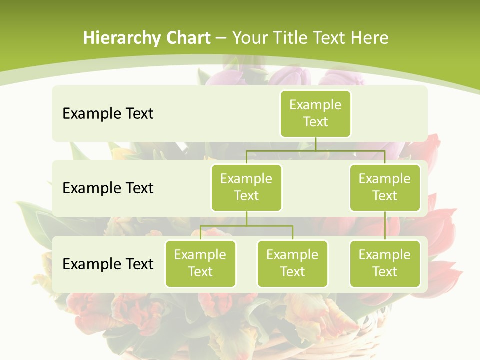 Bunches Yellow Bouquet PowerPoint Template