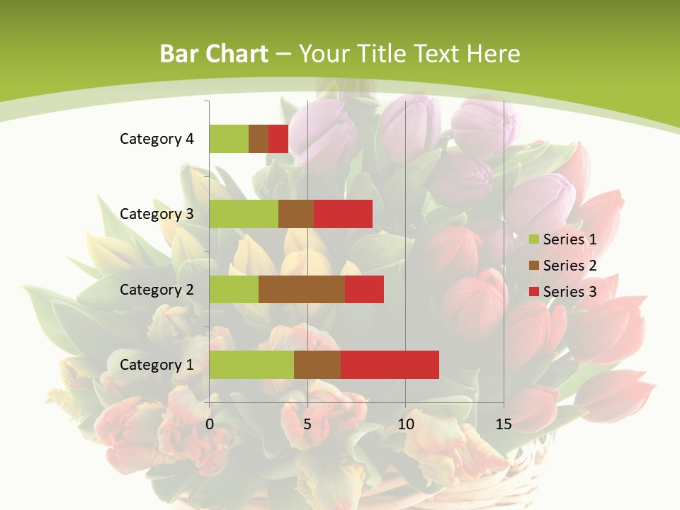 Bunches Yellow Bouquet PowerPoint Template