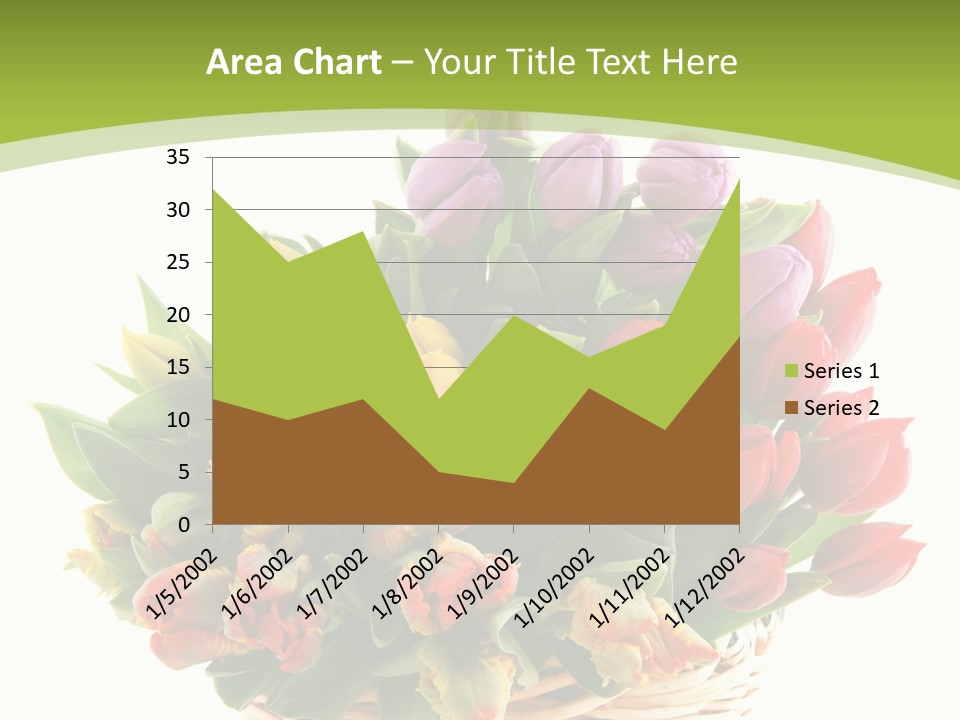 Bunches Yellow Bouquet PowerPoint Template