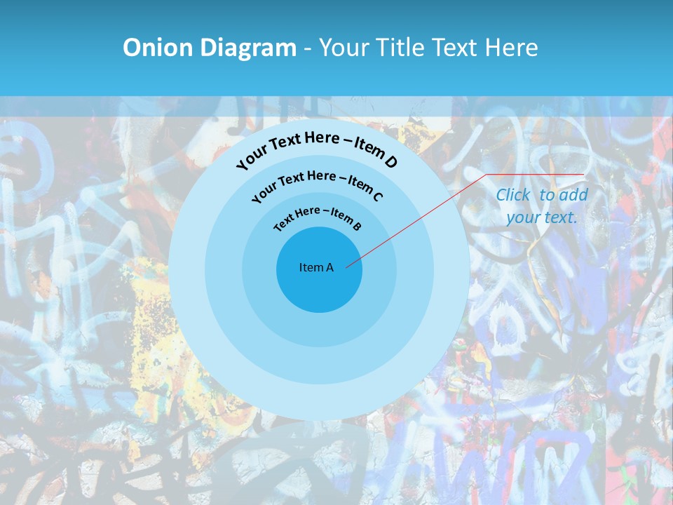 Wall Dark Vandalism PowerPoint Template