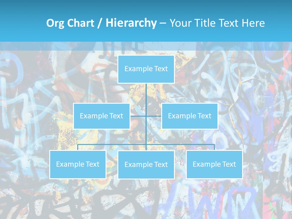 Wall Dark Vandalism PowerPoint Template