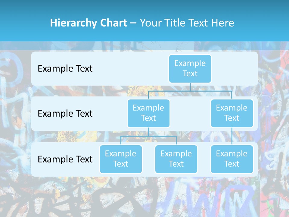 Wall Dark Vandalism PowerPoint Template