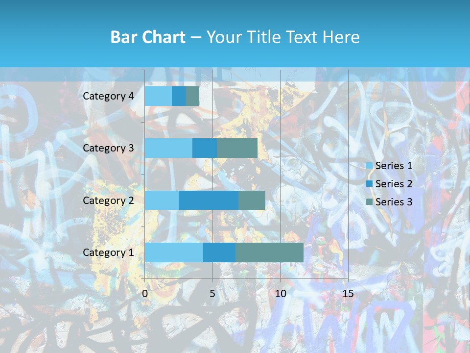 Wall Dark Vandalism PowerPoint Template