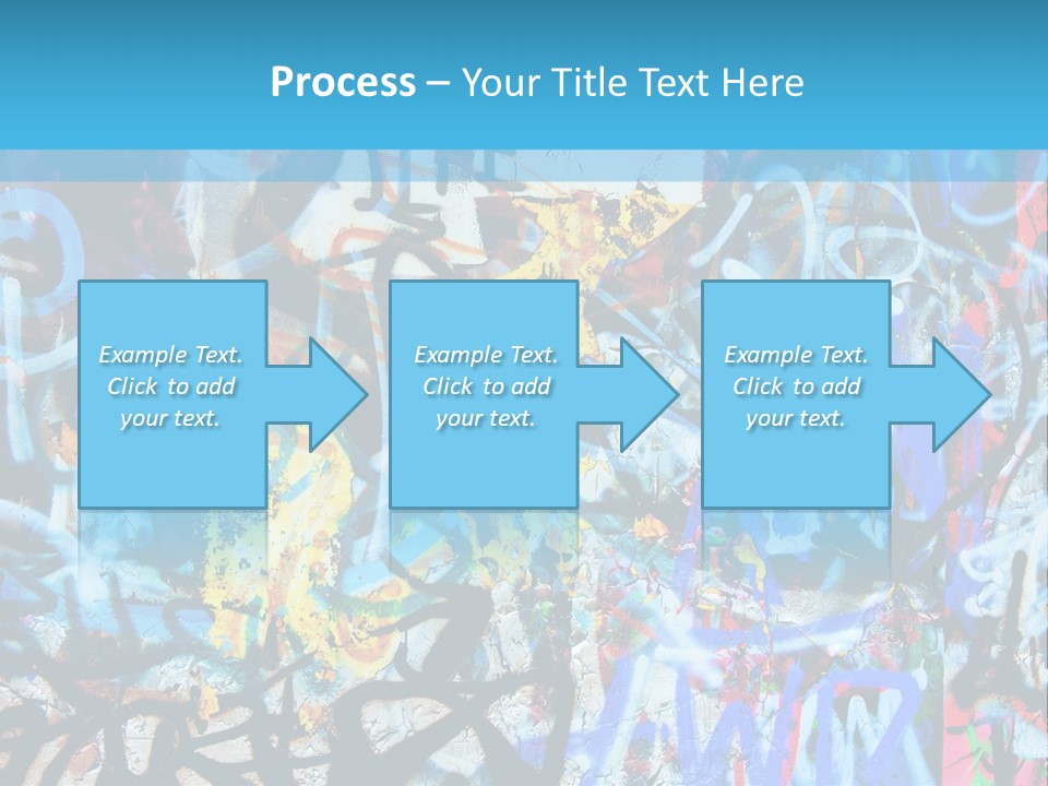 Wall Dark Vandalism PowerPoint Template