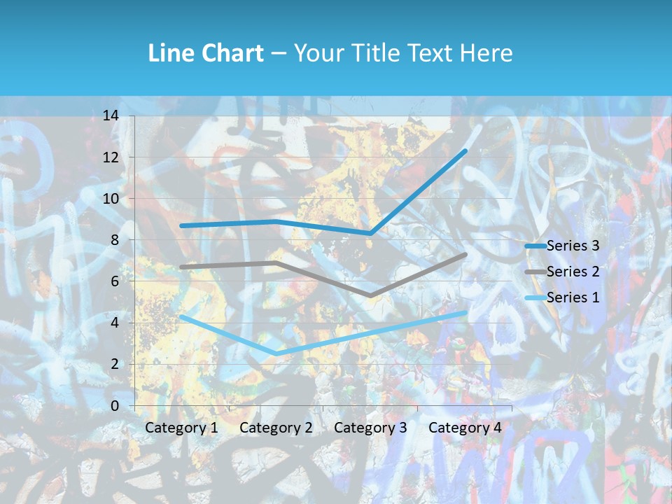 Wall Dark Vandalism PowerPoint Template