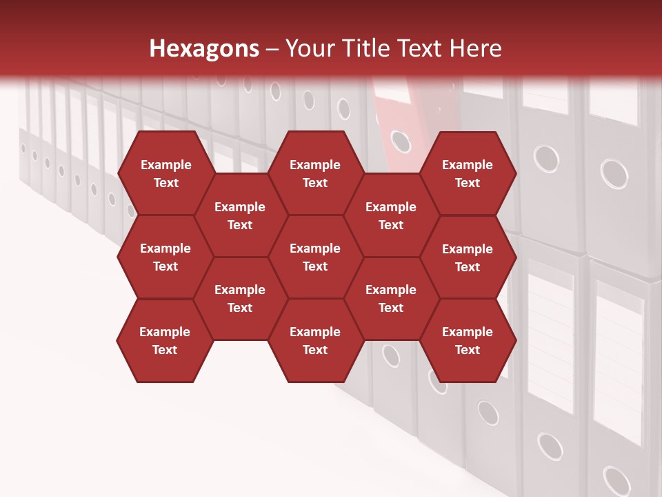 Folders Ring Office PowerPoint Template