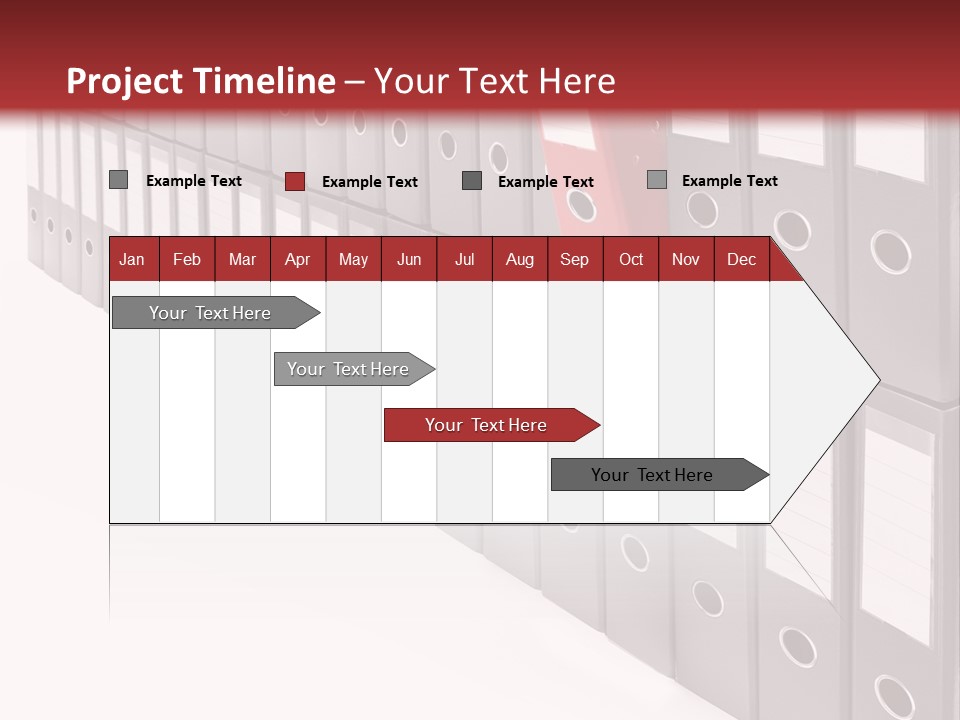 Folders Ring Office PowerPoint Template