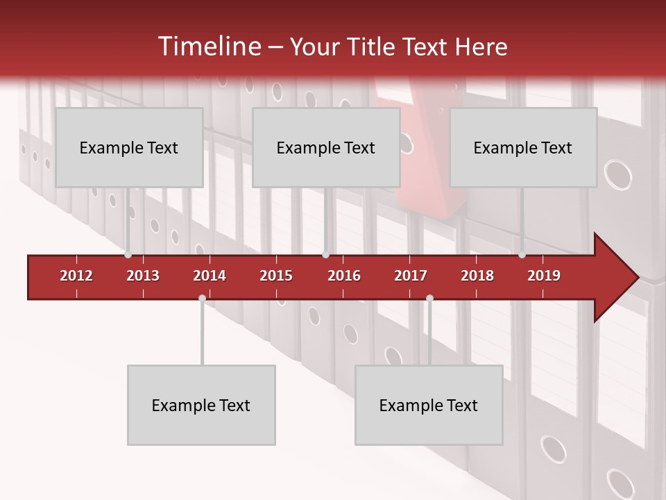 Folders Ring Office PowerPoint Template