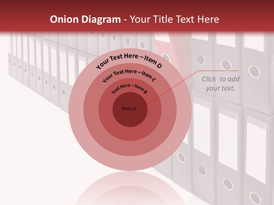 Folders Ring Office PowerPoint Template