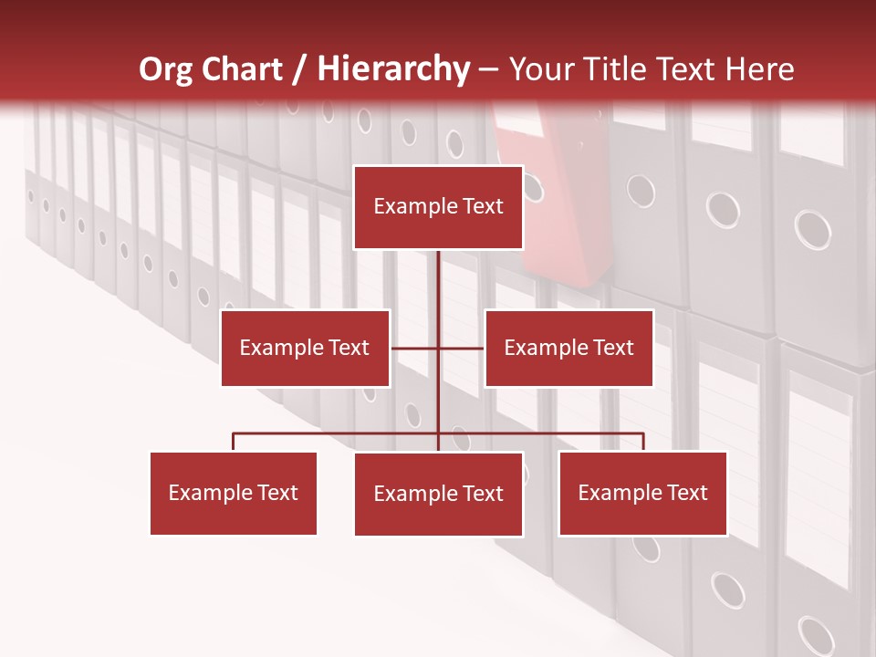 Folders Ring Office PowerPoint Template