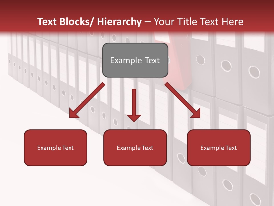 Folders Ring Office PowerPoint Template
