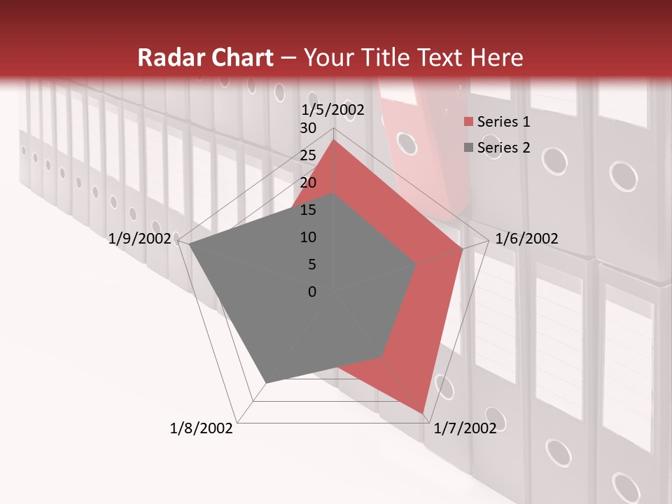 Folders Ring Office PowerPoint Template
