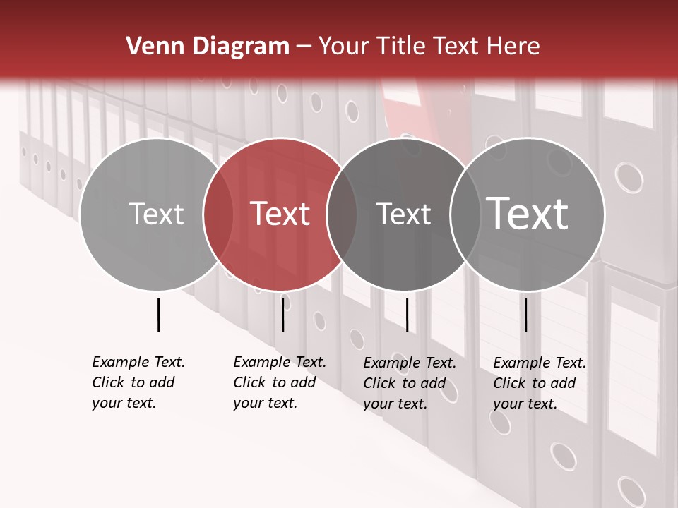 Folders Ring Office PowerPoint Template