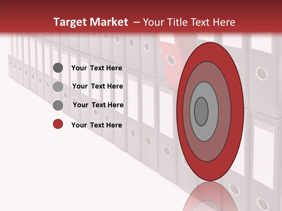 Folders Ring Office PowerPoint Template