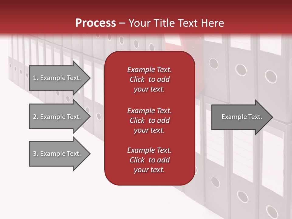 Folders Ring Office PowerPoint Template