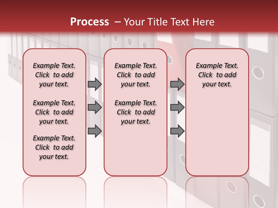 Folders Ring Office PowerPoint Template
