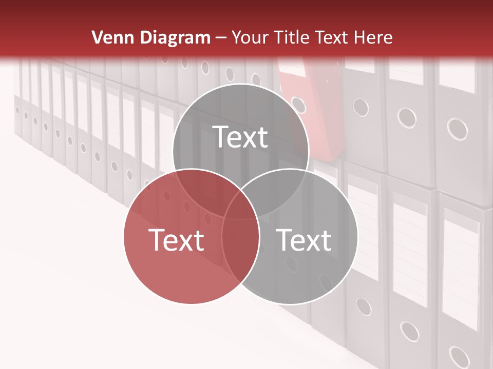 Folders Ring Office PowerPoint Template