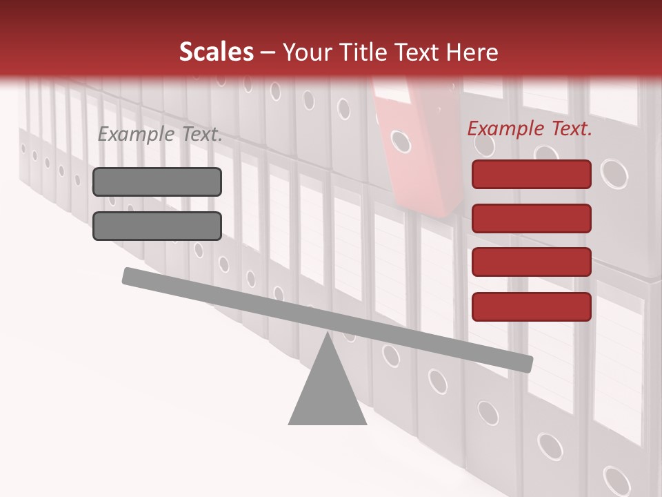 Folders Ring Office PowerPoint Template