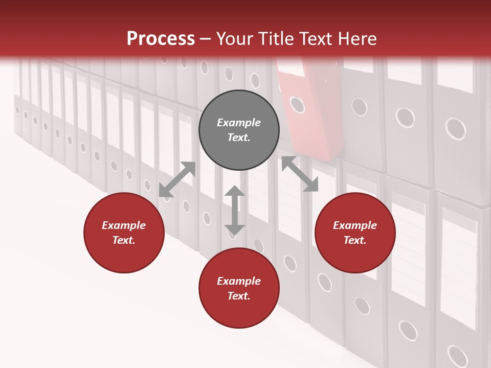 Folders Ring Office PowerPoint Template