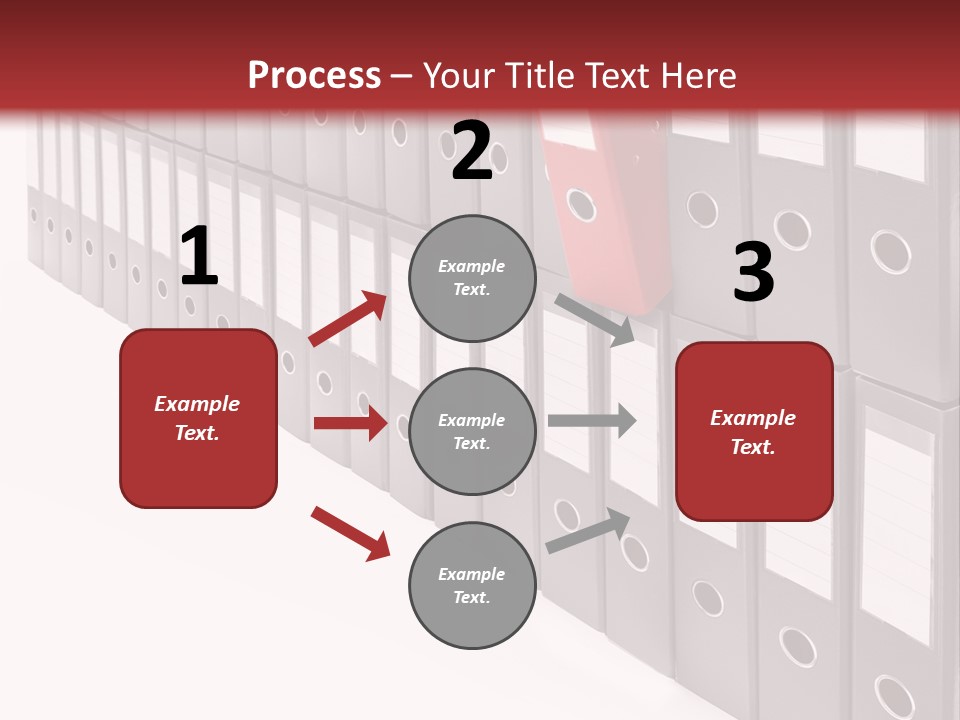 Folders Ring Office PowerPoint Template