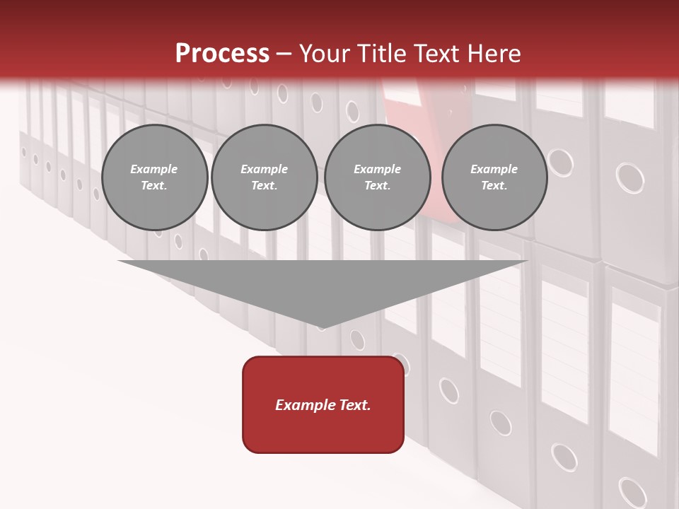 Folders Ring Office PowerPoint Template