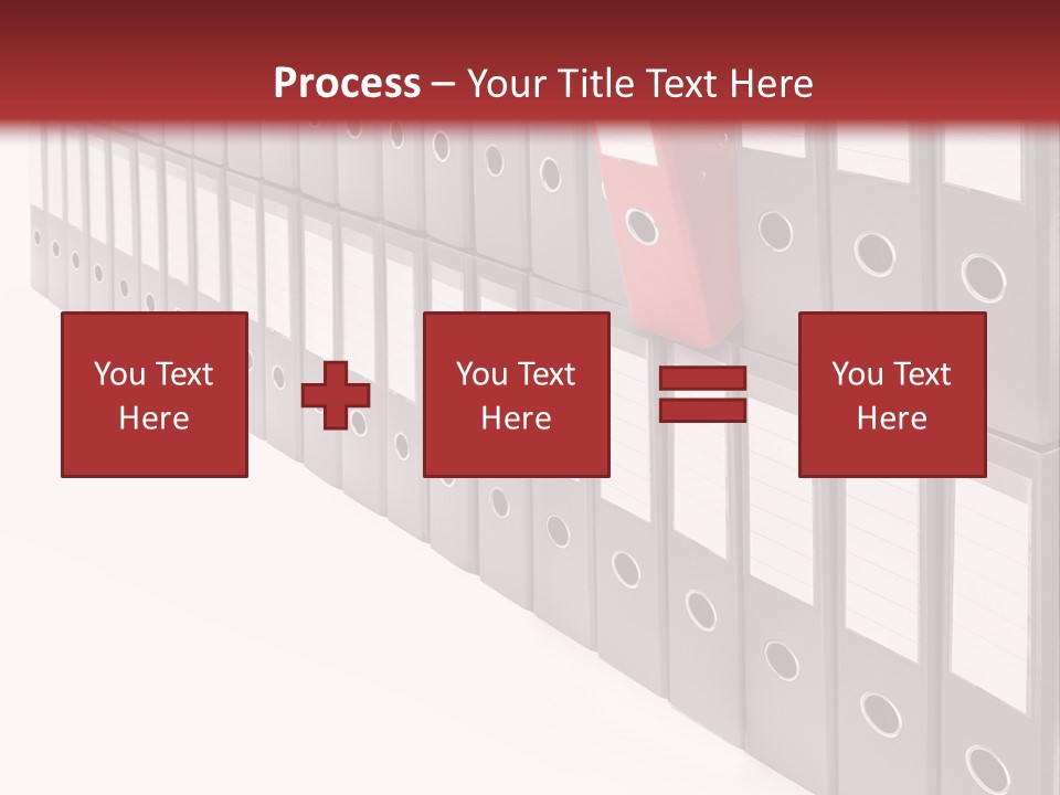 Folders Ring Office PowerPoint Template