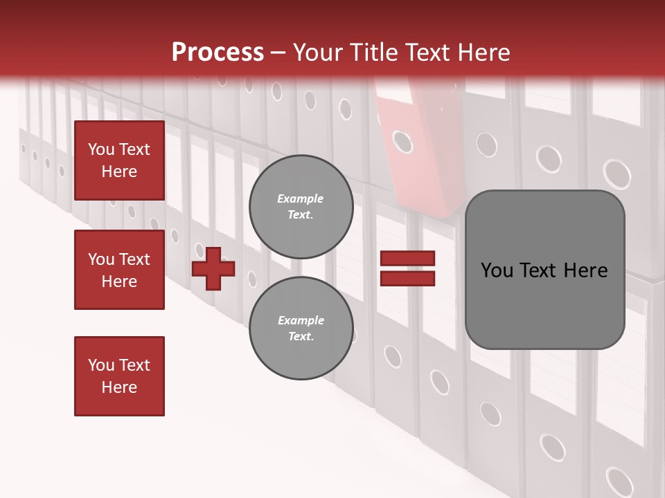 Folders Ring Office PowerPoint Template