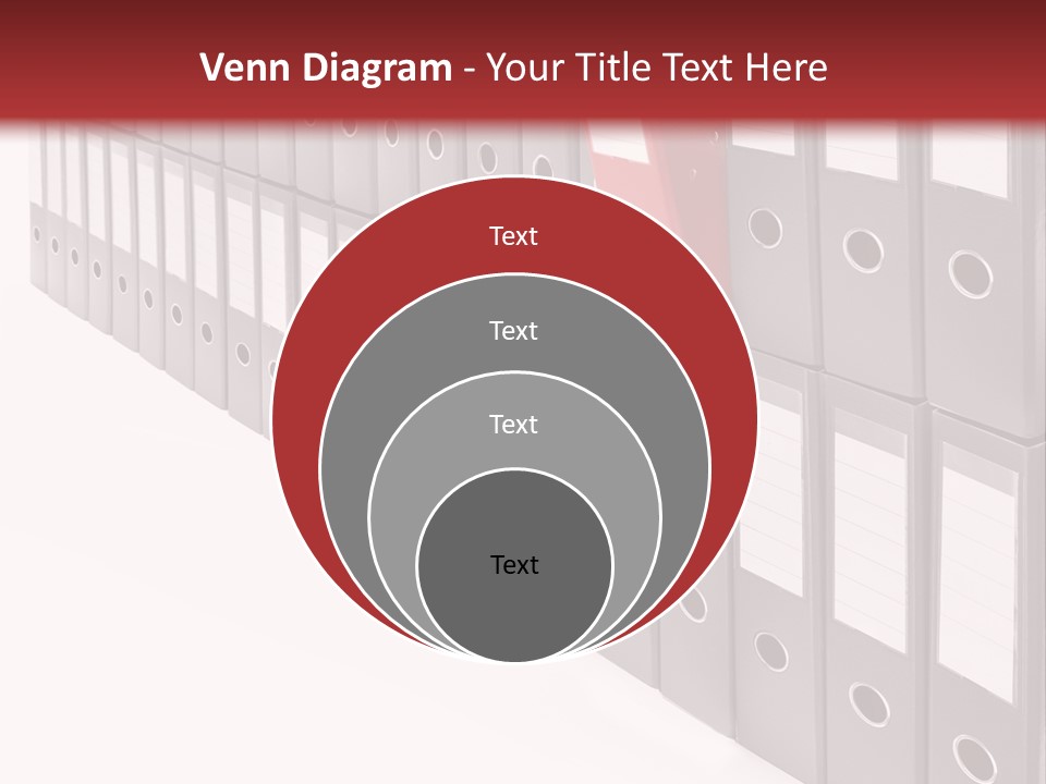 Folders Ring Office PowerPoint Template