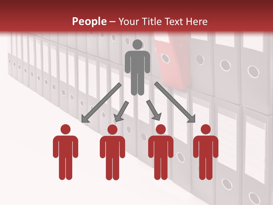 Folders Ring Office PowerPoint Template