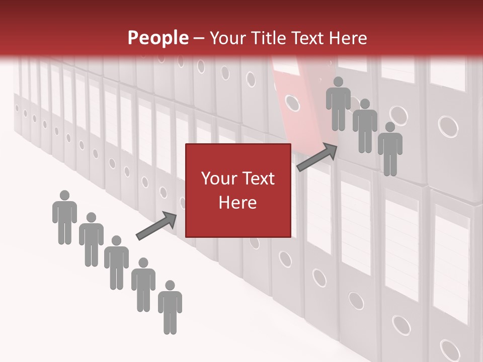 Folders Ring Office PowerPoint Template