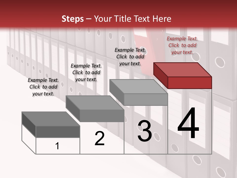 Folders Ring Office PowerPoint Template