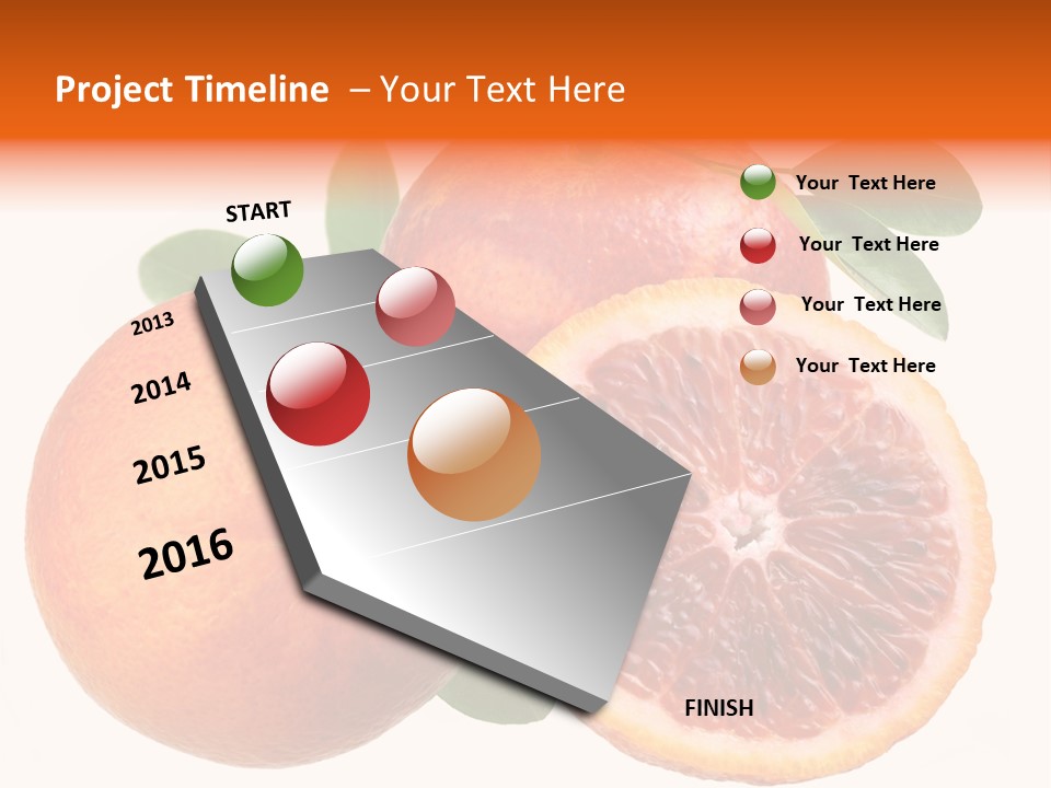 Branch Colour Grade PowerPoint Template