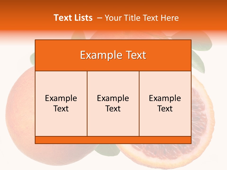 Branch Colour Grade PowerPoint Template