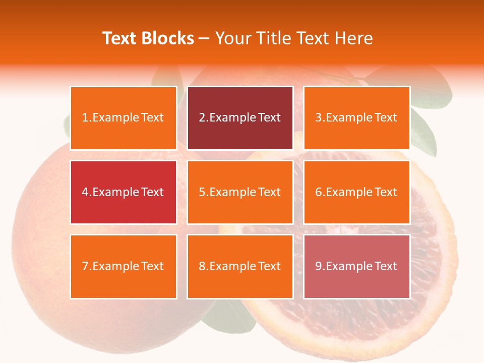 Branch Colour Grade PowerPoint Template