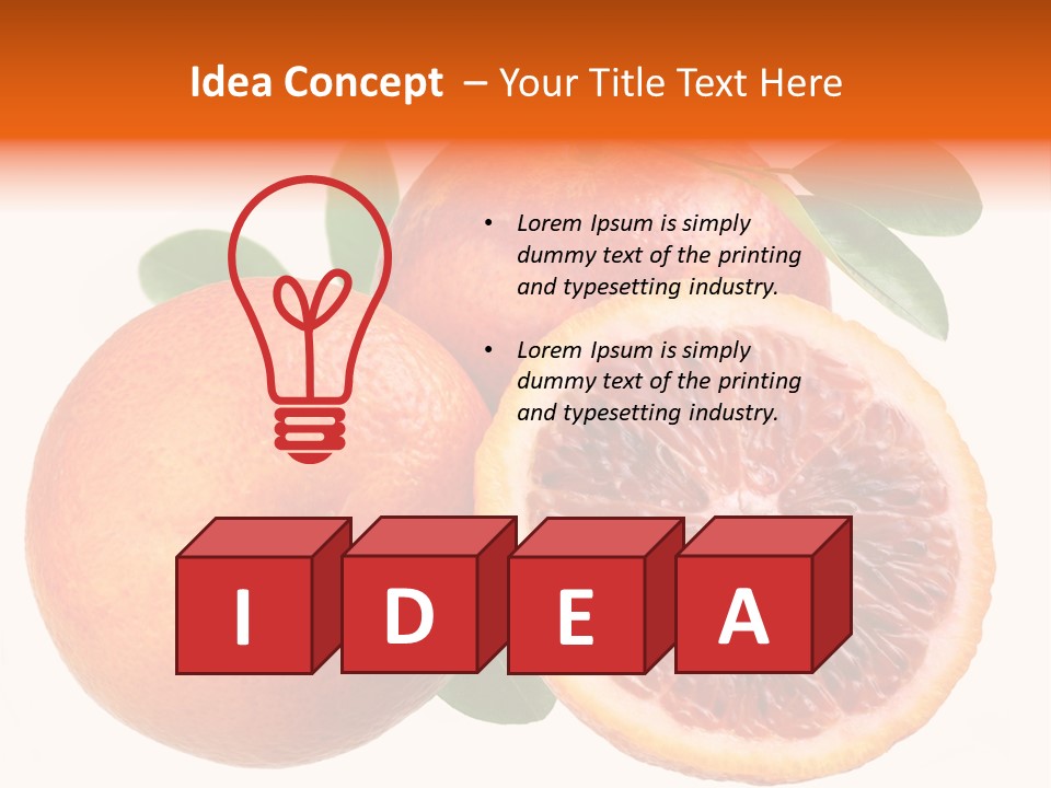 Branch Colour Grade PowerPoint Template