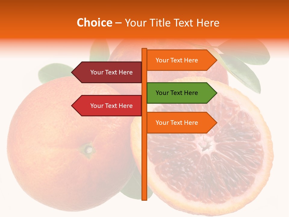 Branch Colour Grade PowerPoint Template