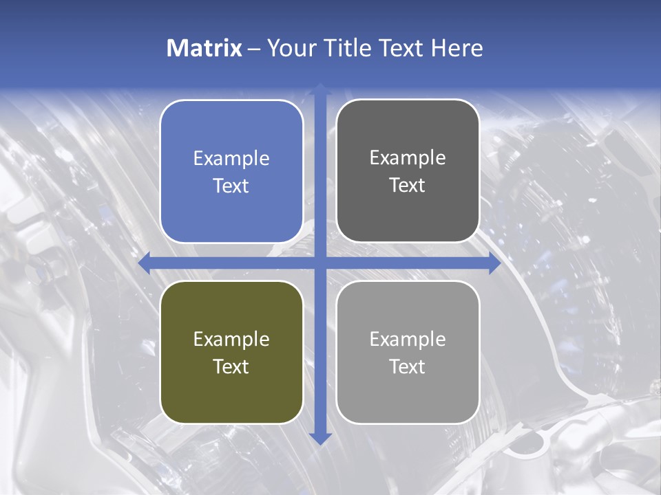 Motor Designing Shiny PowerPoint Template