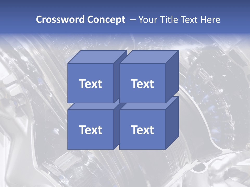 Motor Designing Shiny PowerPoint Template