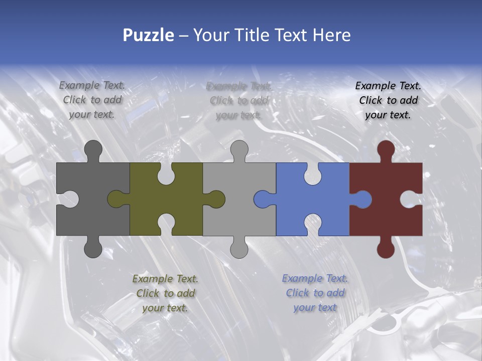 Motor Designing Shiny PowerPoint Template