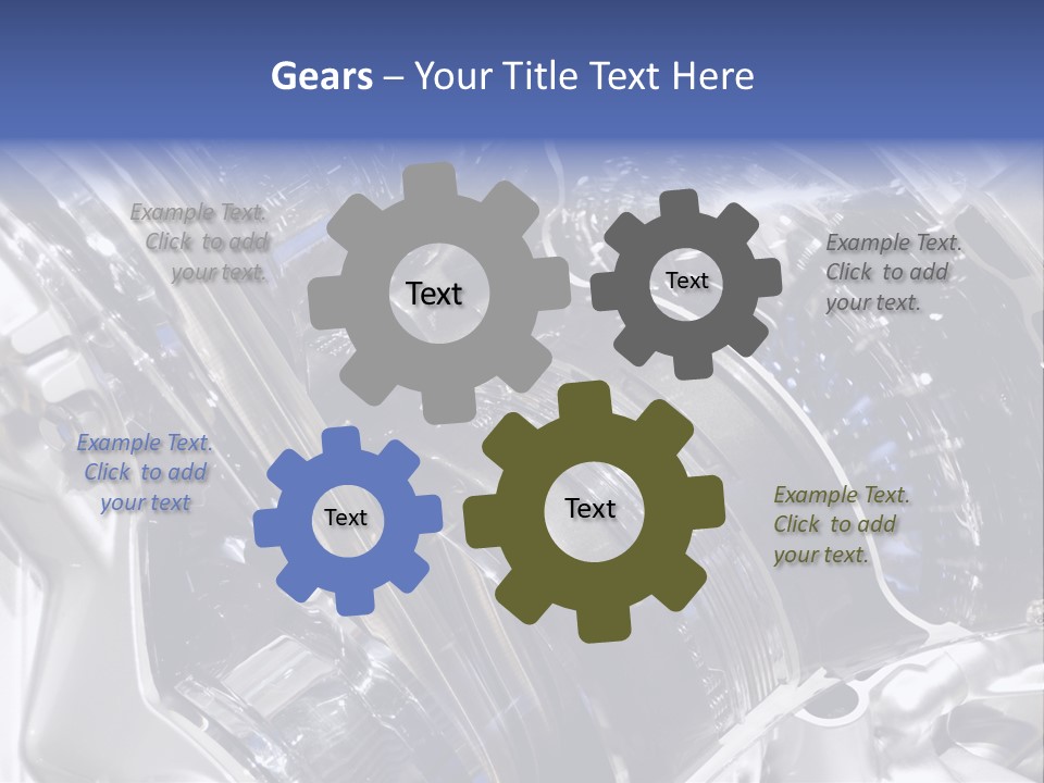 Motor Designing Shiny PowerPoint Template