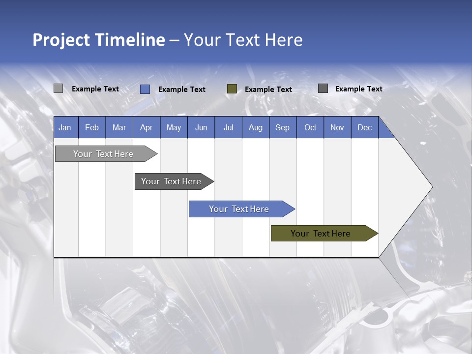 Motor Designing Shiny PowerPoint Template