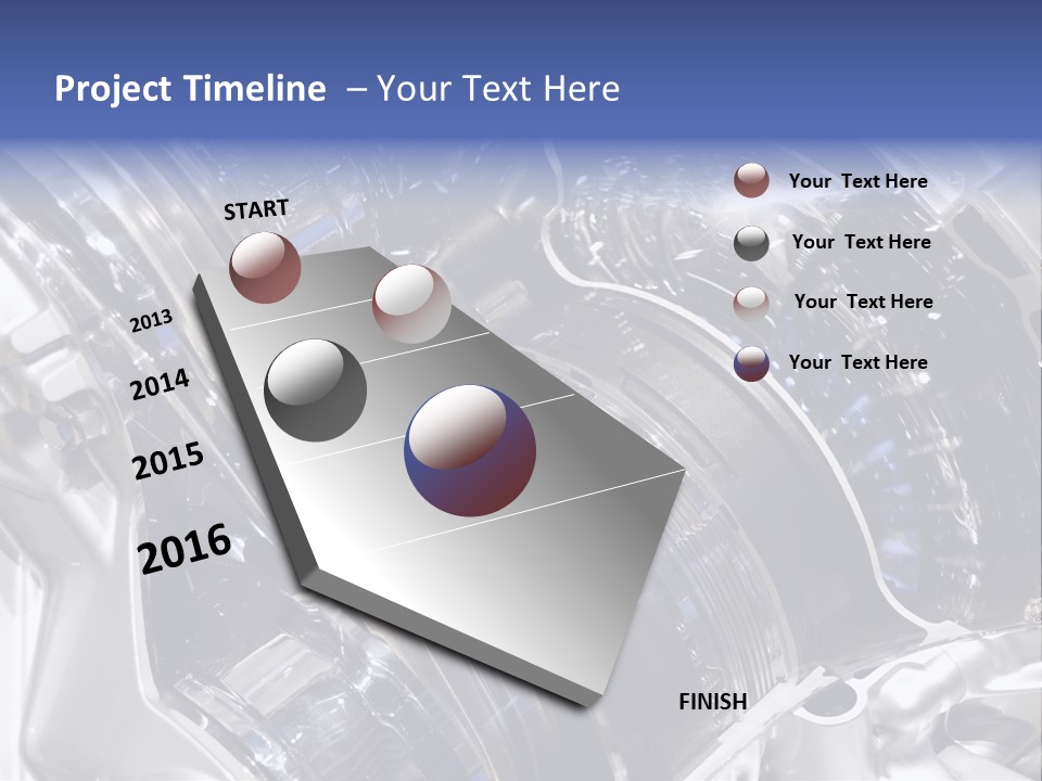 Motor Designing Shiny PowerPoint Template