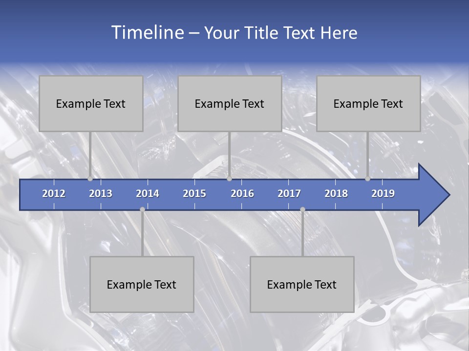 Motor Designing Shiny PowerPoint Template