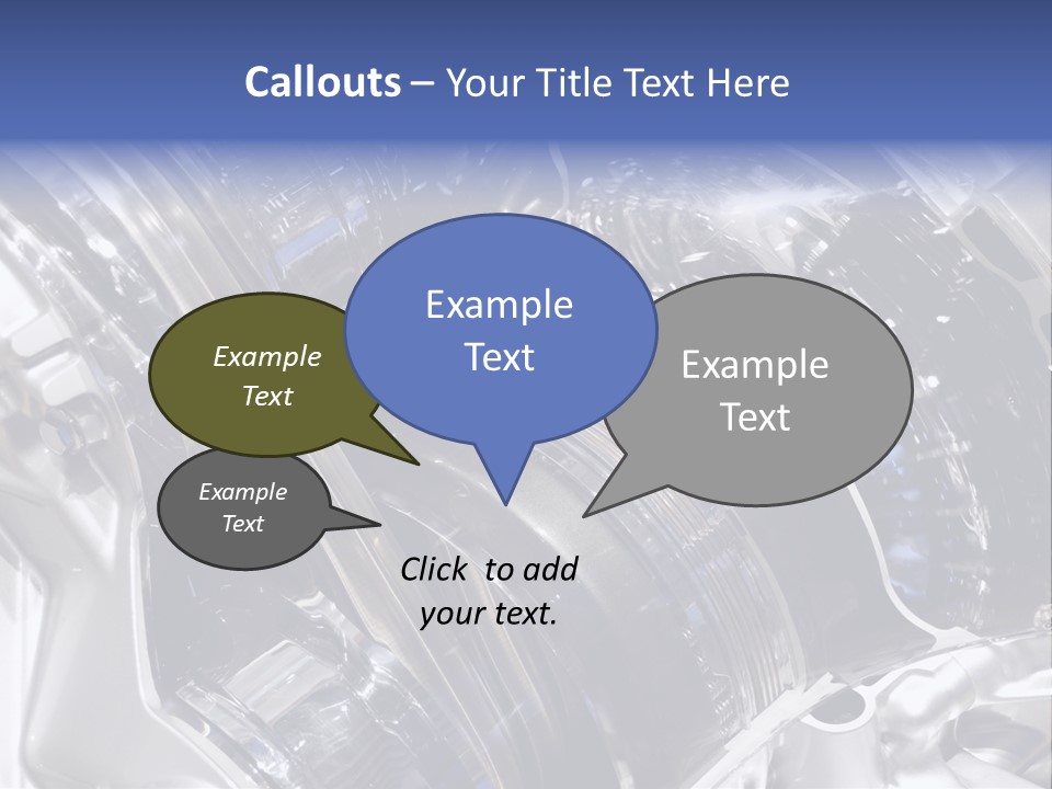 Motor Designing Shiny PowerPoint Template